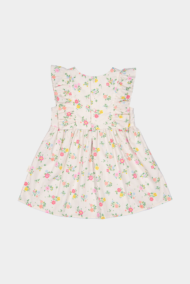 Laurel Smocked Dress, Kew Gardens – view 7