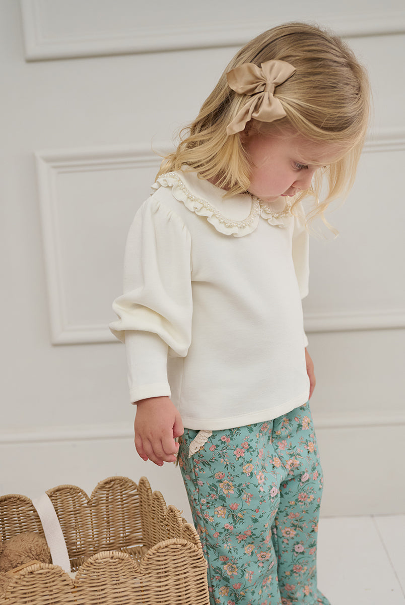 Vienna Pearl Top, Milkweed – view 6