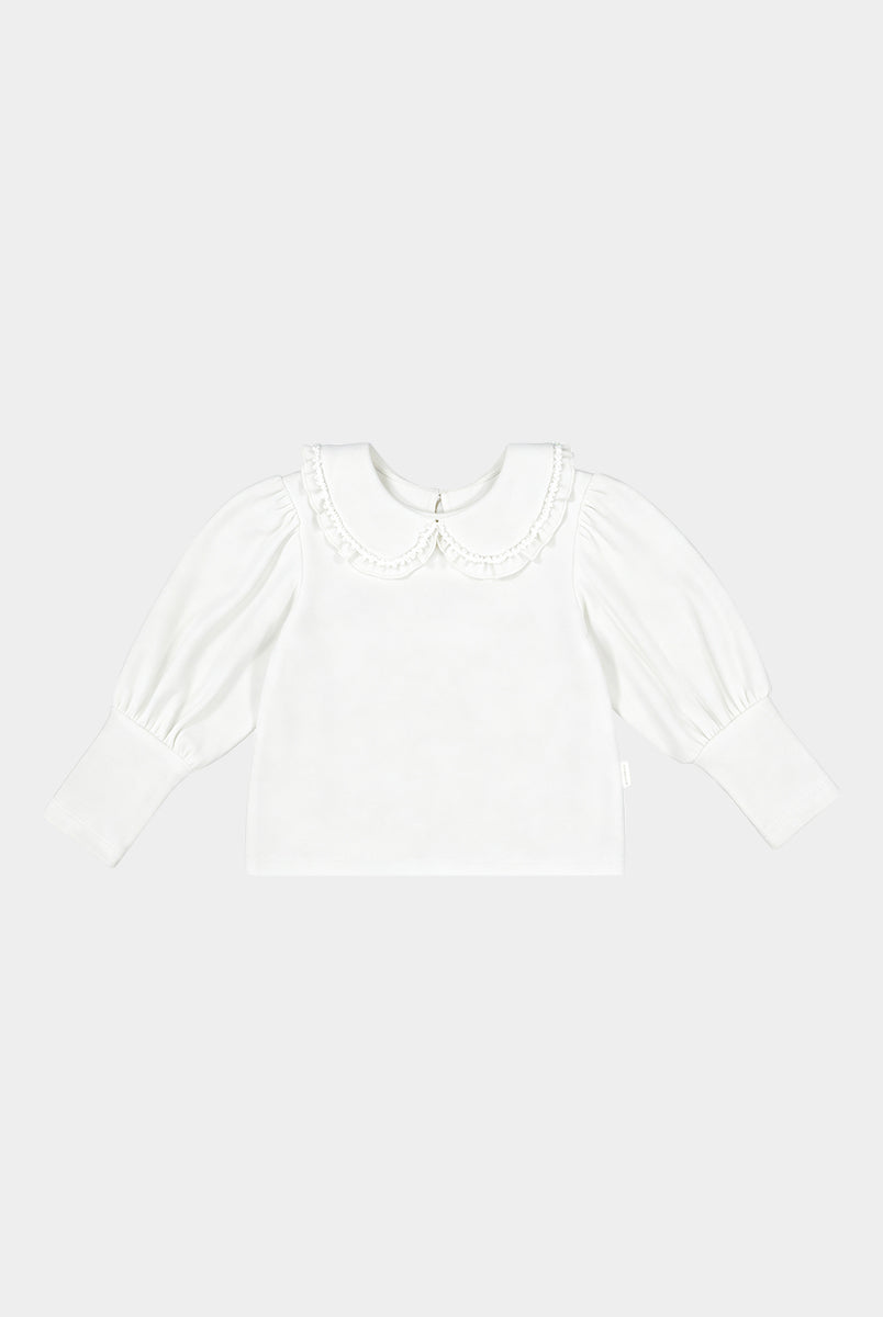Vienna Pearl Top, Milkweed – view 2